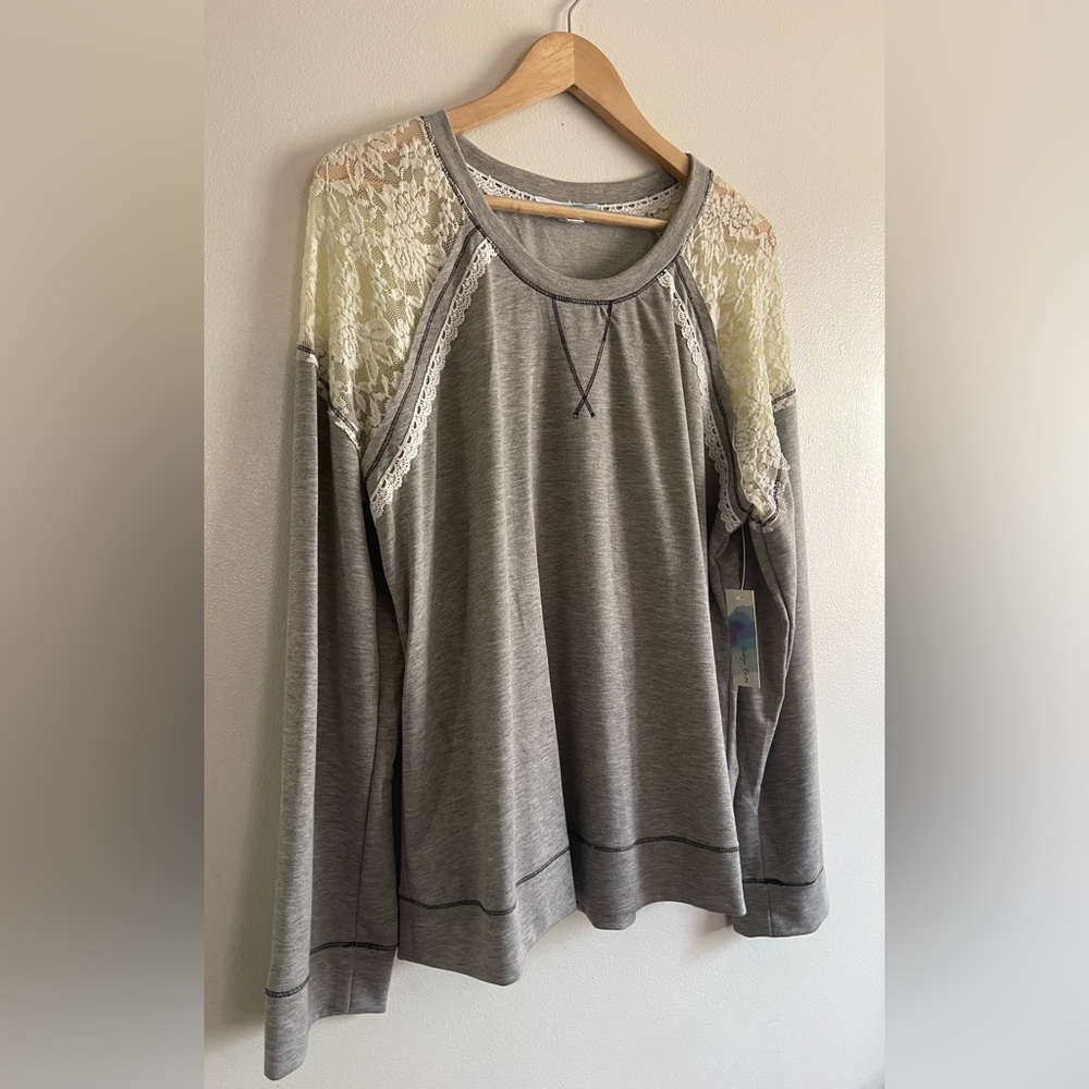 Indigo Rose top